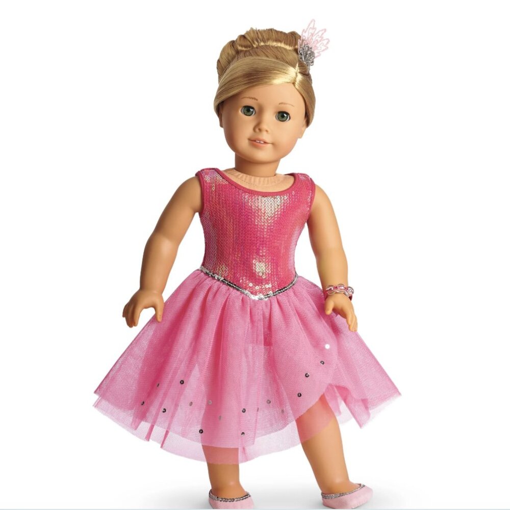American Girl of the Year 2014 Isabelle's Sparkle Dress - DOLL NOT INCLUDED NIB